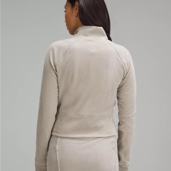 Lululemon scuba track Jacket velvet cord size 8 - Picture 5 of 10